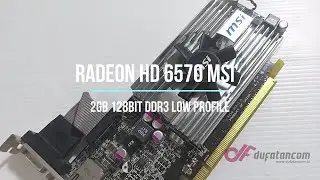 HD 6570 2GB 128BIT DDR5 MSI