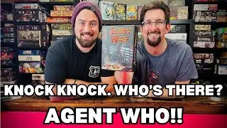 Agent Who Card Game Review - First Impression - Kickstarter - Unique Board Games