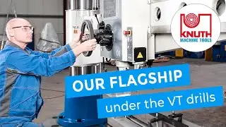 Heavy radial drilling machine with a unique operating concept - R 80 VT PRO
