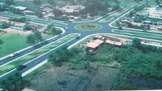 Voici la Voie Y4 du Carrefour Jacqueville à l'Autoroute du Nord .