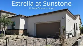 Estrella at Sunstone by Woodside Homes | Single Story Homes For Sale Las Vegas | Plan 3 Tour $479k+