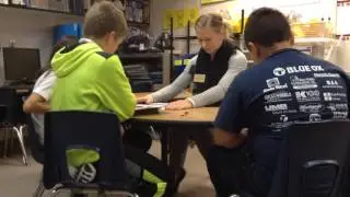 Katie Berg - Small group reading lesson