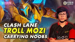GODLY MOZI : THIS IS HOW YOU OUTFARM YOUR OPPONENT IN CLASH LANE | HONOR OF KINGS