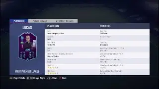 Fifa 19 lucas POTM lucas 200k weekend League squad builder!!!!!! (insane squad)