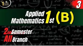 #3 Applied Mathematics - II as technic polytechnic semster | upbte polytechnic 2nd semester