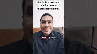 Detrás de la conducta adictiva hay una ganancia secundaria. #tucoachrafael #mentoringpnl 