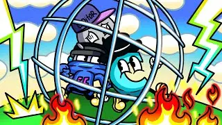 Three Idiots Stuck in a Ball!