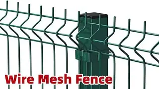 Wholesale 3D Security Fence V Folds Welded Curved Wire Mesh Fence Panels Powder Coated #chinafactory