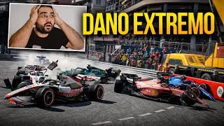 F1 22 - TESTANDO O MOD DE DANO EXTREMO!