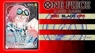 One Piece Card Game - [Red/Black] OP11 Koby Deck Profile January 2026