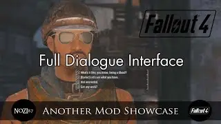 Fallout 4 Mod Showcase: Full Dialogue Interface by Cirosan