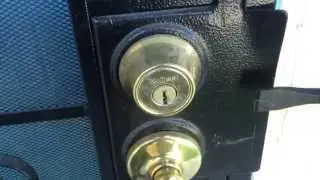 Breaching a burglar bar
