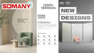 2025 NEW Somany Double Charge Tiles: Design & Trends