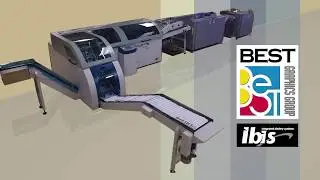 Ibis Smart-Binder Series Digital Print Variable Saddle Stitch/Cold Glue Binder &mdash; Best Graphics (USA)