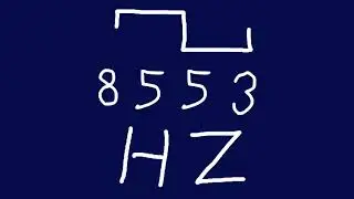 8553 hz square
