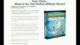 ***Download The Perfect Affiliate Storm by Chris Cole ***Don't Miss One!