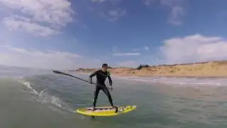 Julien and Camille Bouyer : SUP foil