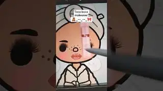 Toca Boca Makeover #tocaboca #makeup #makeover #shorts #trending #fyp #fypviral #aesthetic #asmr