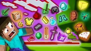 Minecraft Random Item Rain!