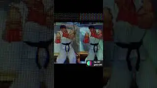 Aperture grille VS Shadow mask  #shorts #arcade  #streetfighter #retrogaming #crt #mame  #gaming