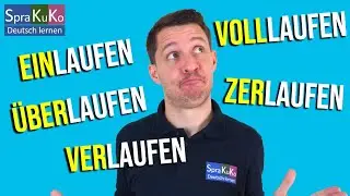 Verben mit laufen (Teil 2 ) - Wortschatz erweitern mit Sprakuko - Deutsch lernen