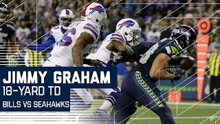 Jimmy Graham Hurdle & Second Incredible One-Handed Touchdown Catch | Bills vs. Seahawks | NFL
