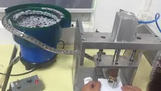 Semi Automatic Valve Applicator Machine Testing Video