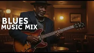 Nighttime Blues 2025 | Reflective Guitar Solos & Soulful Rhythms