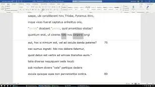Ovidius, Metamorphoses, IV, 71-80, lectuur Pyramus & Thisbe