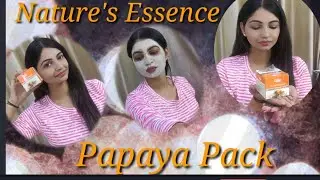 NATURES ESSENCE PAPAYA FACE PACK FOR pigmentation and Blemishes /Pooja Anand