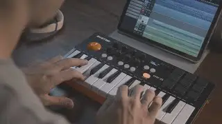 AVATAR MIDI KEYBOARD EMK-25 OFFICIAL VIDEO/WIRELESS CONNNECTION/COME WITH CUBASE LE/FREE DAW