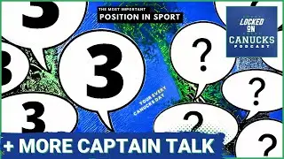 The Best 3rd Line Center in the NHL + Vancouver Canucks Captain Talk AGAIN