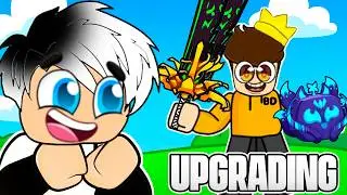 I Upgraded @BetterDarkBlox Fruits Accounts (GONE WRONG)