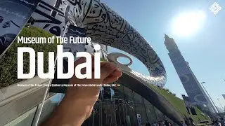 Dubai Metro Station to Museum of The Future Dubai walk | Dubai, UAE 🇦🇪
