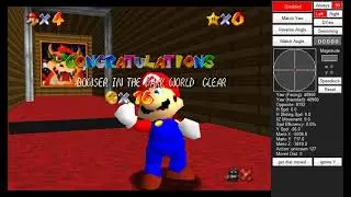 [TAS] SM64 0 Stars 2 Keys in 6 Minutes 2 Seconds