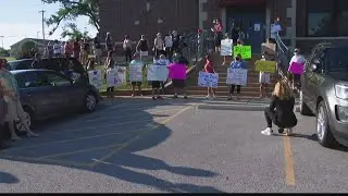 Parents protest Rockwood School District's reopening plan