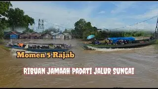 haul abah guru sekumpul jalur sungai
