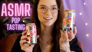 ASMR | Strange Fizzy Drinks | Whispered Taste Test