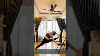 Chair yoga , Advanced yoga class with YogiInder #yogiinder #yoga  #motivation