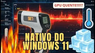 Gerenciar TEMPERATURA da CPU/GPU no WINDOWS 11 #hardware #pcgaming #amdryzen