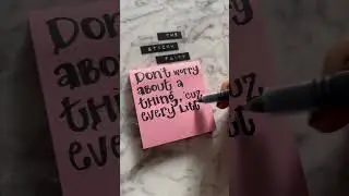 15 seconds of FEEL GOOD 💕 Post it note quote 💌