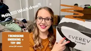 TRENDSEND by EVEREVE Unboxing + Try On! February 2022 LOVE this box!