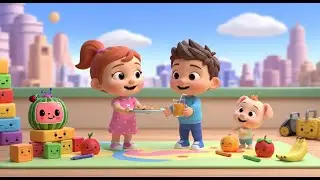 Sharing Is Fair Song | Fun Kindness & Social Skills Song for Kids | Nursery Rhymes for Children