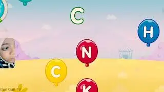 ABC Learn English Alphabet Balloon Touch C ABC