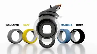 The Best Heavy Duty Tape Dispenser - Mighty Line Tape Tearer- A Flexible Tape Gun For Various Tapes