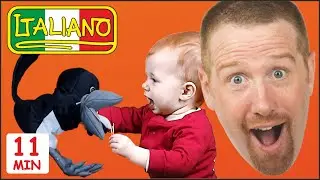 Famiglia Dito Gelato + PIU' CIBO | Storie in Italiano per Bambini | Steve and Maggie Italiano