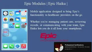 Epic Systems modules | Epic Haiku | Mobile Apps |