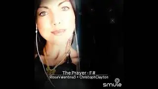 The Prayer. I thought she didn't speak Italian.  WRONG!