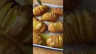 Hassleback potatoes - ASMR