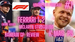 Leclerc wins - red bull have engine problems - McLaren struggling  - flat out podcast ep 1